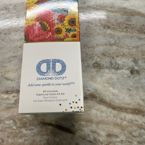 Poppies & Sunflowers Diamond Art - Picture 2 of 4